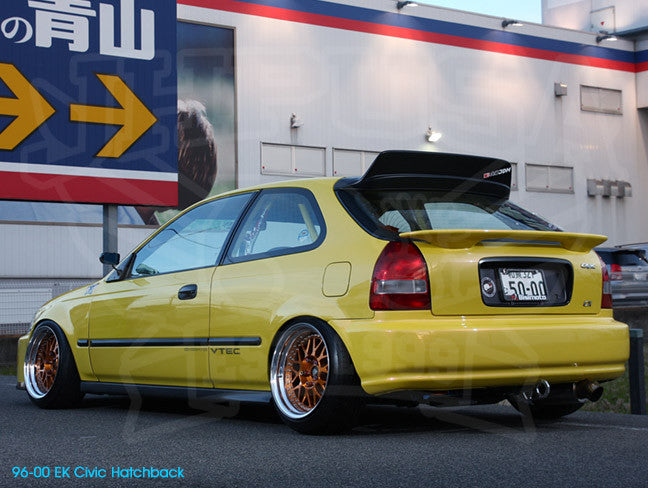 Osaka JDM Rear Devil Wing - 96-00 Civic Hatchback