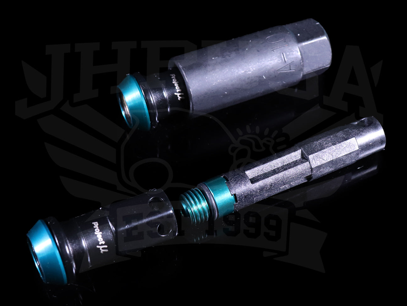 Project U Racing Project Mu Racing Floating Nut II - Black M12x1.50 - JHPUSA
