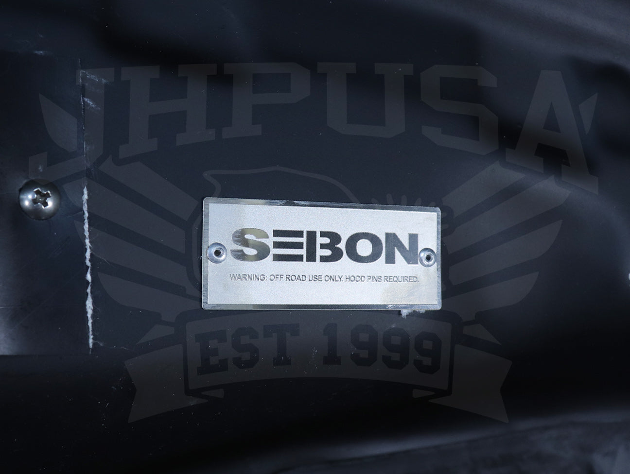 Seibon CWII Style Carbon Fiber Hood - 08-14  Subaru WRX STi