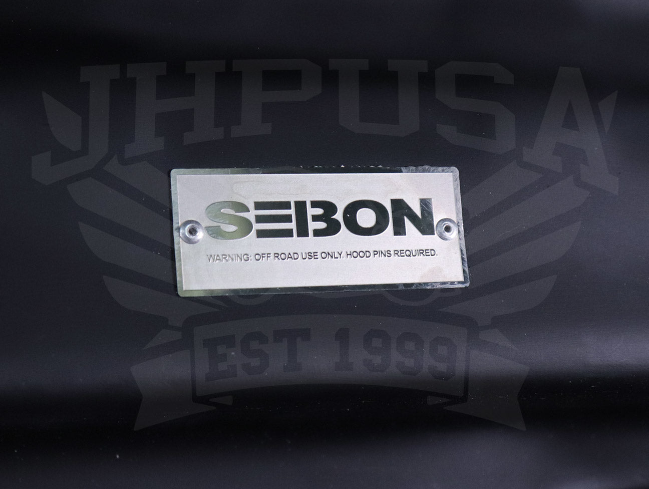 Seibon CW Style Carbon Fiber Hood - 15-19 Subaru WRX STi