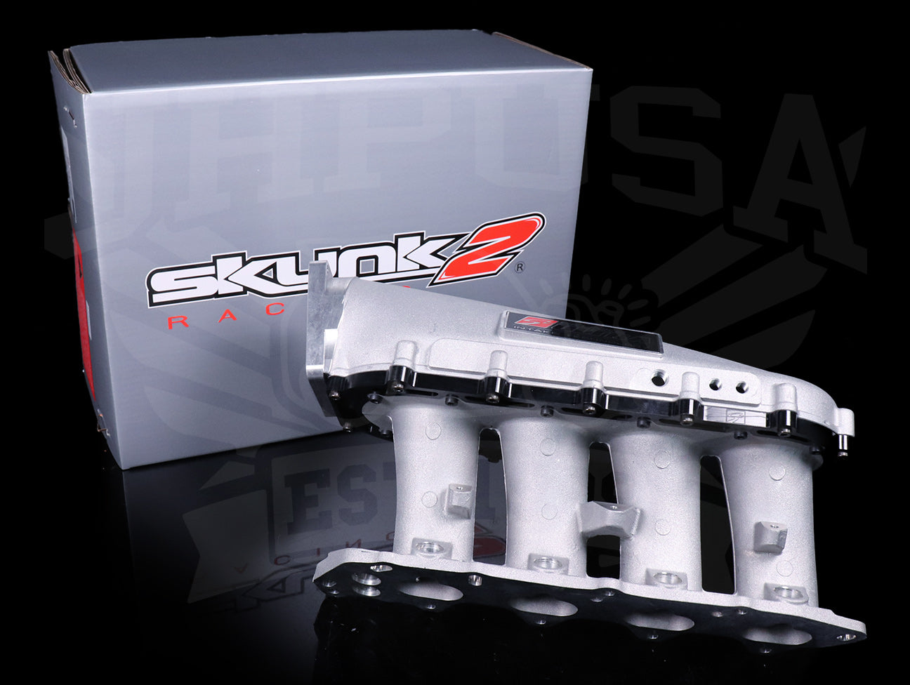 Skunk2 Ultra Series Intake Manifold (Black Spacer) - B-series VTEC