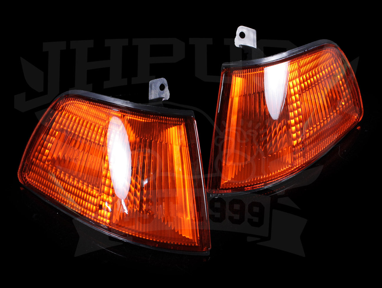 Spec-D Tuning Amber Corner Lights - 90-91 Civic