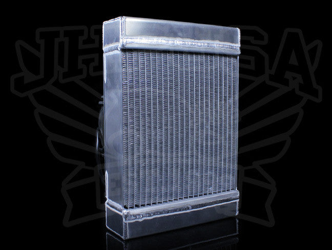 SpeedFactory Aluminum Drag Race Radiator with Fan Shroud