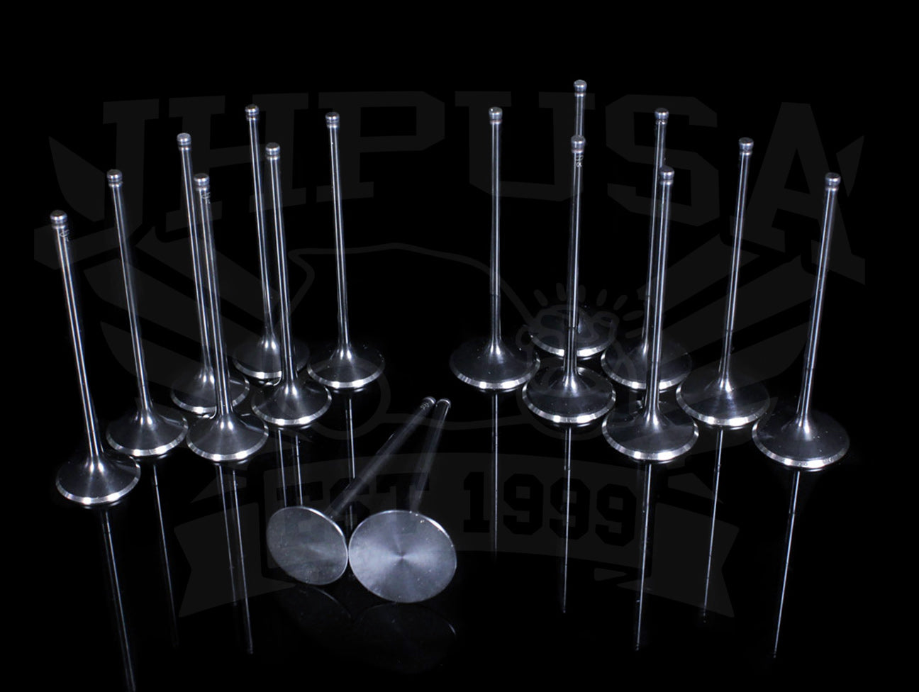 Supertech 200 Series Stainless Steel Flat Valves – STD Size – Honda B16A B18C VTEC