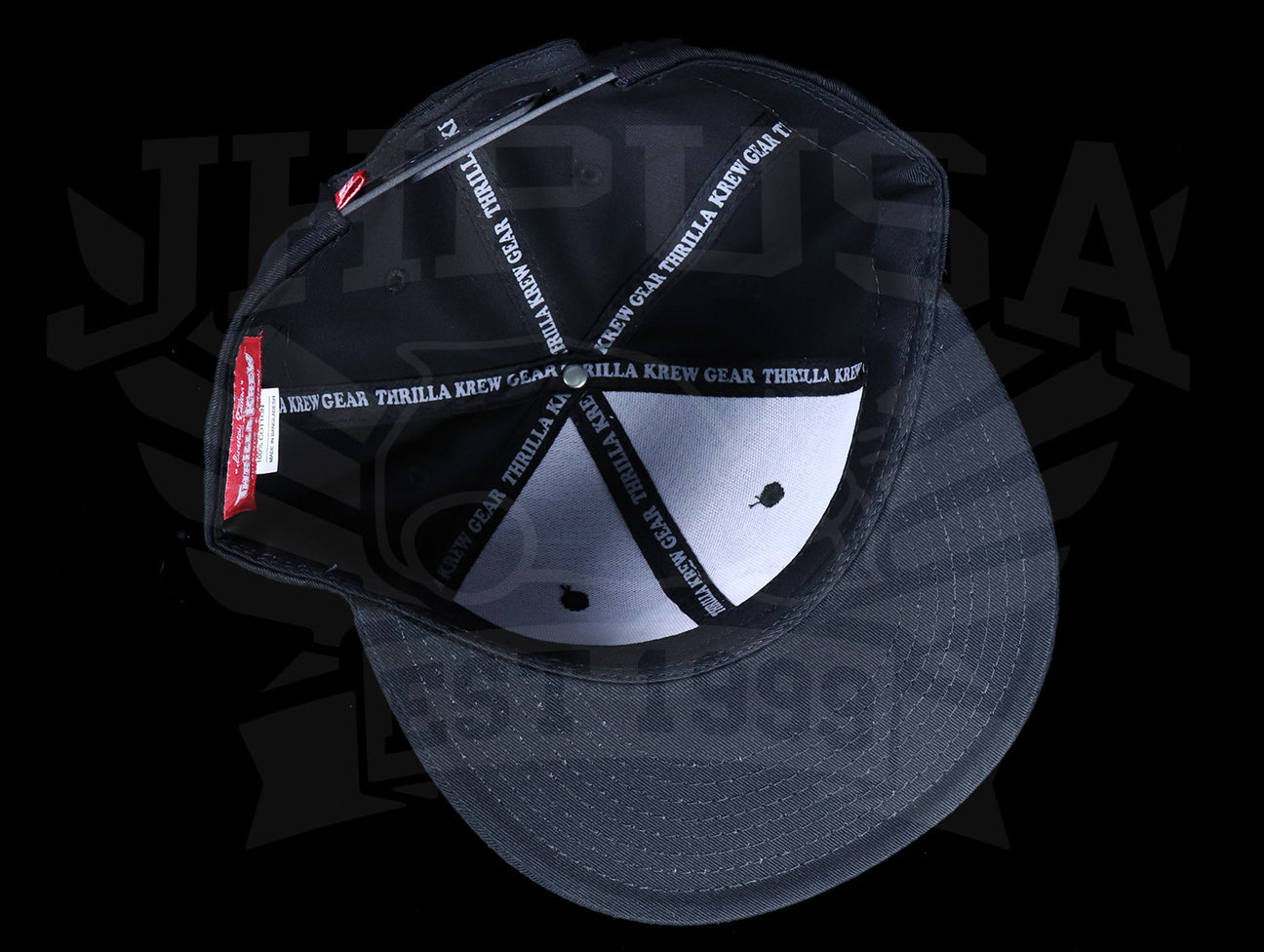 Thrilla Krew Dot Logo Snapback Cap - Black