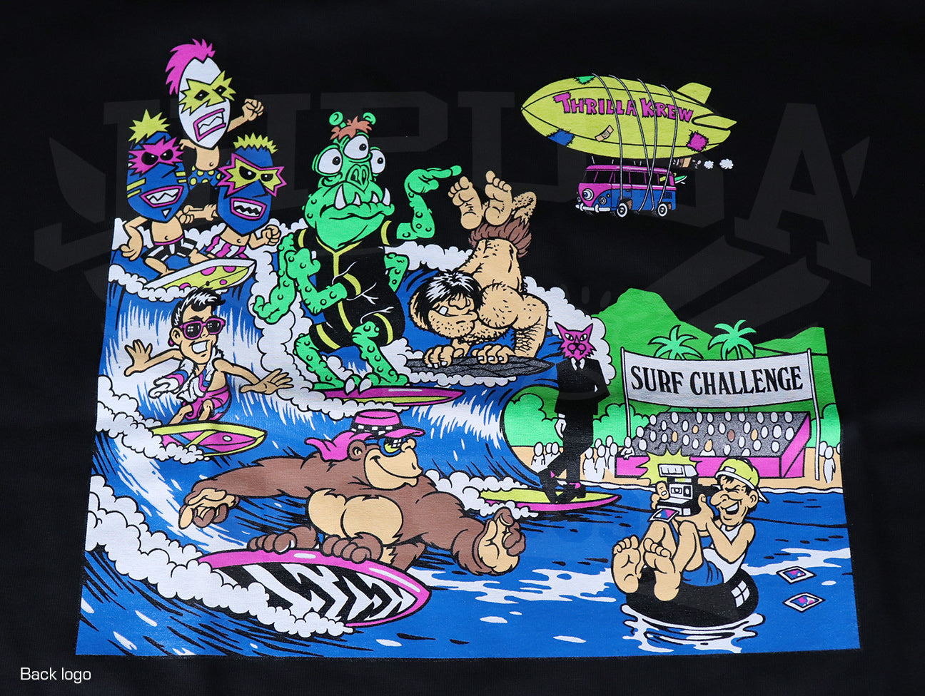 Thrilla Krew Surf Challenge Tee - Black