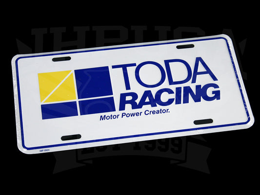 Toda Racing License Plate