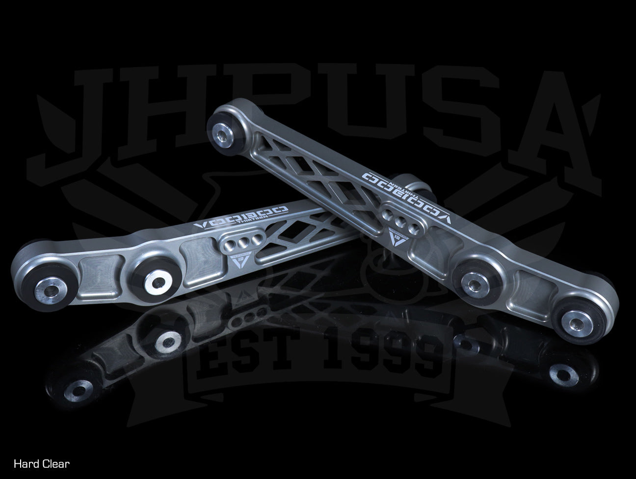 Voodoo 13 Billet Rear Lower Control Arms - 88-95 Civic / 90-01 Integra