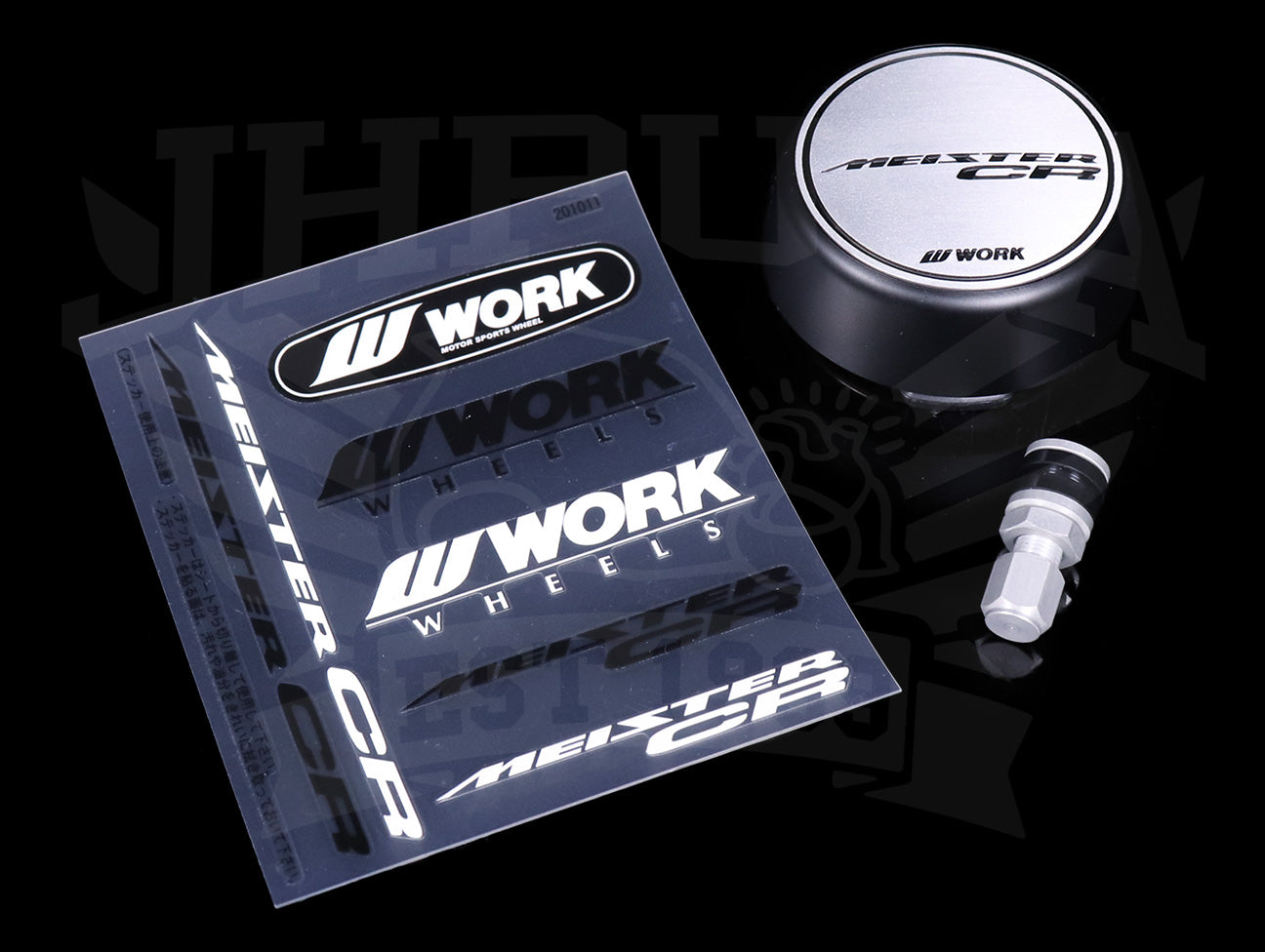 Work Meister CR 01 3-Piece Wheels - Gunmetal w/Polish Lip 15x8 / 4x100